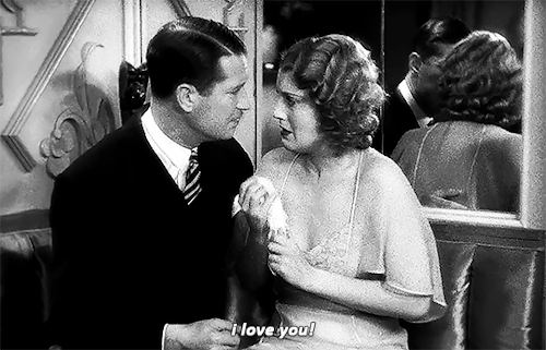 missgarbos:Jeanette MacDonald and Maurice Chevalier in One Hour With You (1932) dir. Ernst Lubitsch