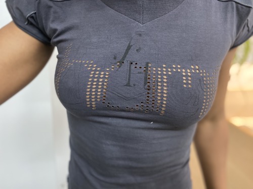 Dene Wearing One Of The Tees I Sold At My Popup In Oct, I Wish I Kept This One