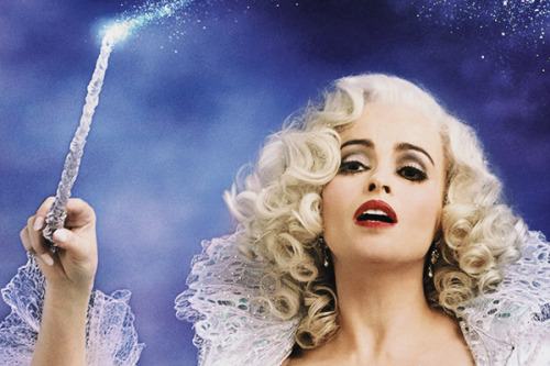 helenabonboncarter:“Helena Bonham Carter plays a deliciously ditzy and well-meaning fairy godmothe