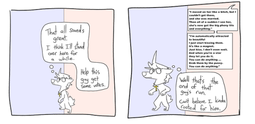 dogstomp:My perspective and experience with religion and politics.This is why I haven’t gone to chur