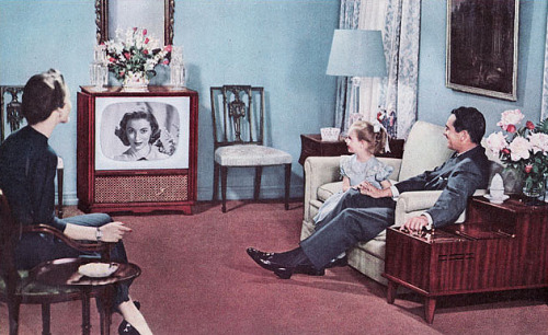 1953 Sylvania TV ad from Better Homes &amp; Gardens