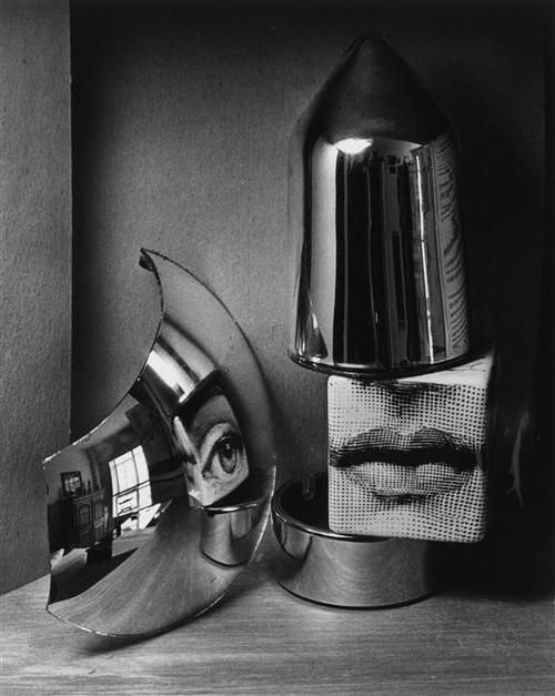 nobrashfestivity:André Kertész, Eye and lips, 1970.
