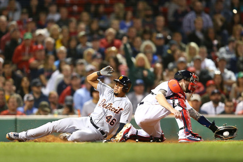 A few frames from the June 7th game between the Sox and the Tigers for Getty Sport.