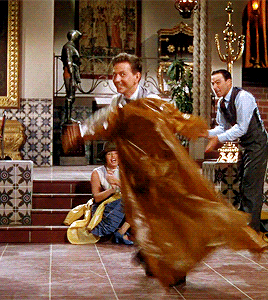 joe-mazzello:Donald O'Connor as Cosmo Brown in Singin’ in the Rain (1952)Gee, I’m glad you turned up