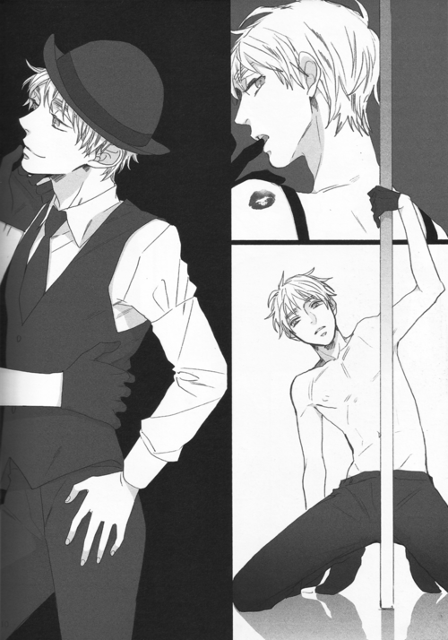 usuk-a-day:     (It’s an artbook) Title: Candy Man Artist/Author: Bliss/Kisaragi