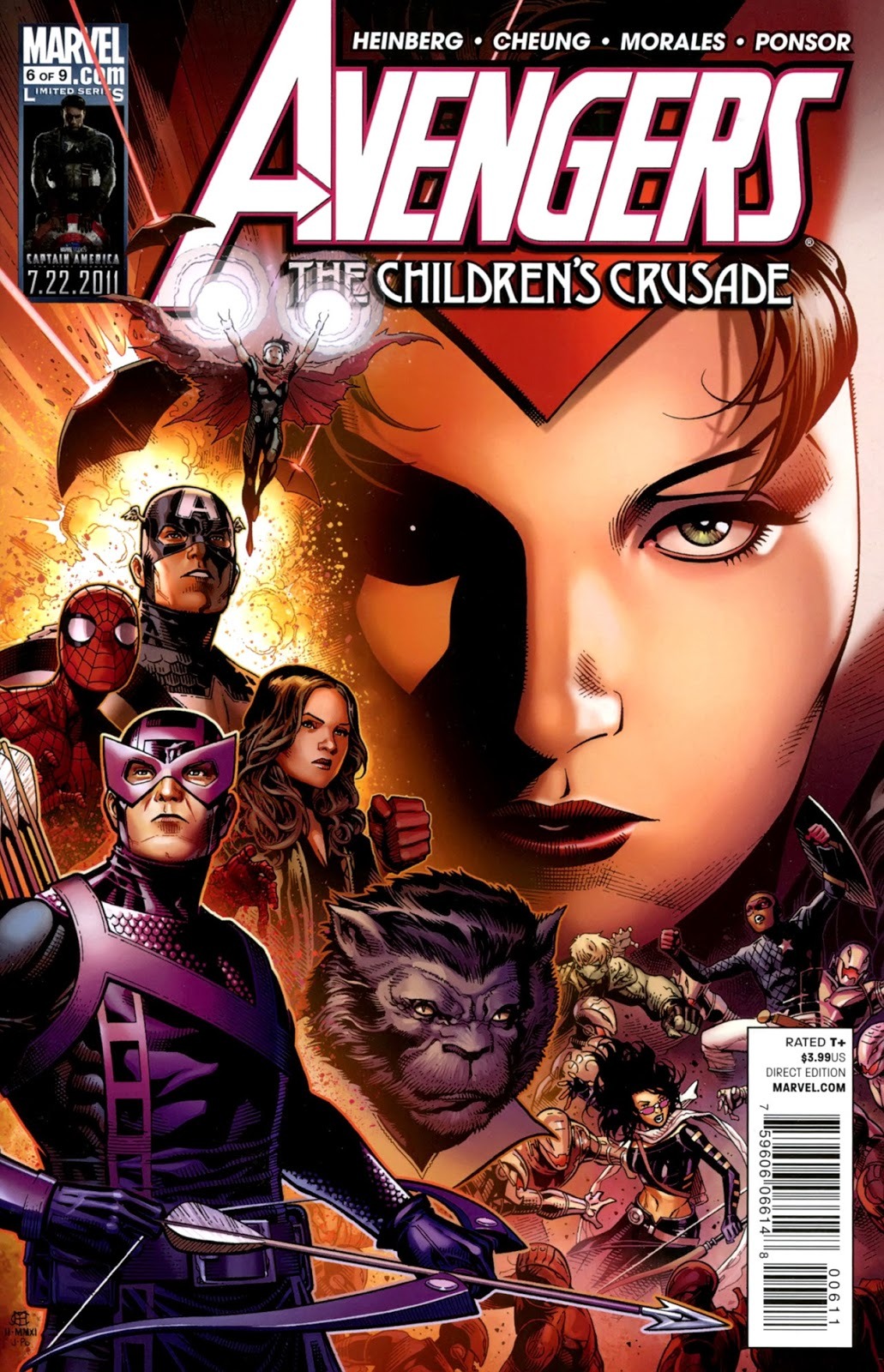 castlewyvern:      Avengers: The Children’s Crusade art by Jim Cheung.  
