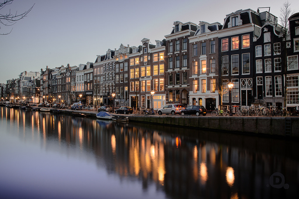 allthingseurope:  Canals of Amsterdam (by Danilo Fermata)