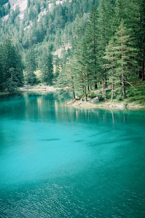 de-preciated:  Green Lake (by marin.tomic)  Another photo from the Green Lake in Styria, Austria. This time with the Minolta film camera...(view on black) and yes, the green is real and not manipulated :D