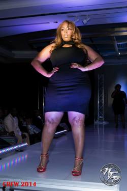 planetofthickbeautifulwomen:  @ The Curves Rock Weekend Fashion Show 2014 