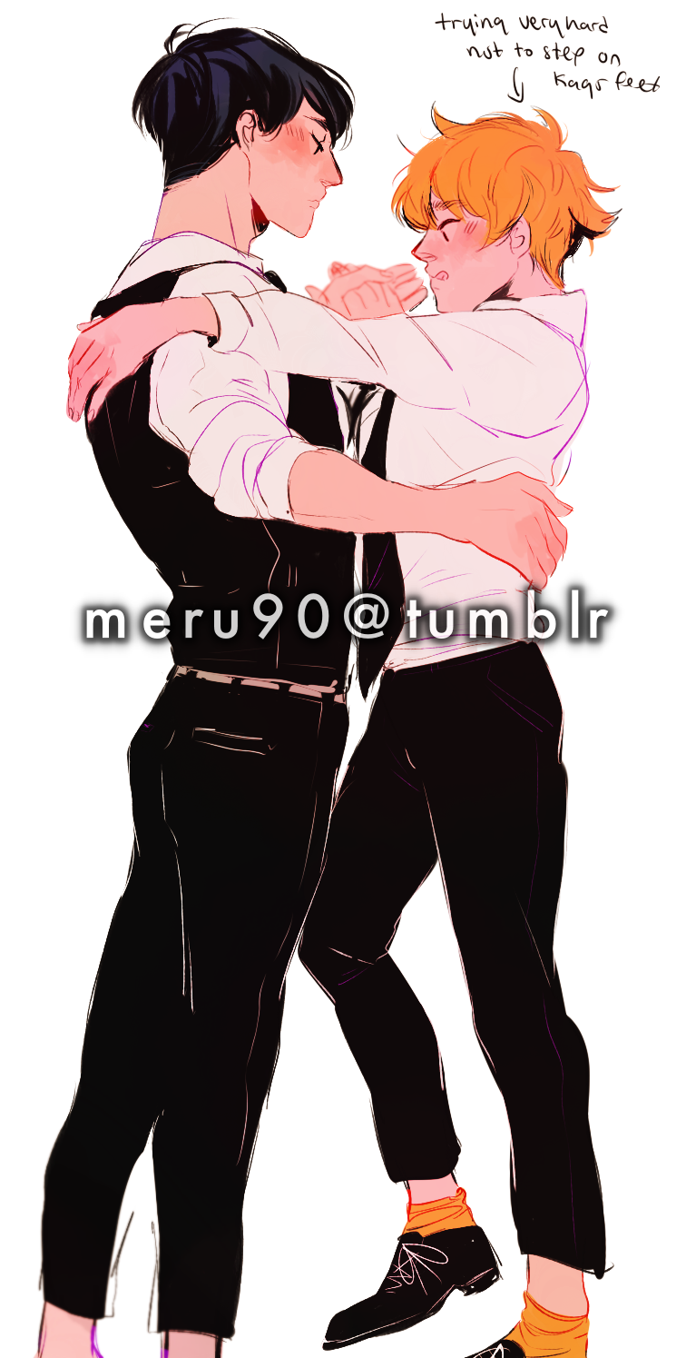 meru90:  a bunch of cute kagehina doods 🌸🌸🌸🌸  creds for @kkumri ‘s