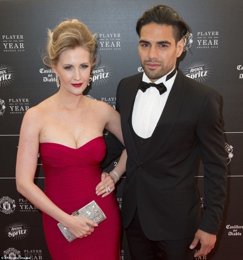 Lorelei Taron et Radamel Falcao