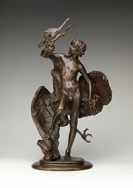 centuriespast:Young Faun with HeronArtist:Frederick William MacMonnies (American, New York 1863–1937