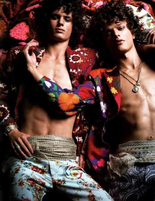 ohthentic:  mansexfashion:  Photographer:  Greg Kadel Model: Louis Prades and Fu’ad