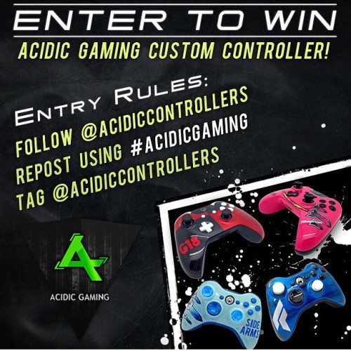 #acidicgaming lets se if I’m the lucky winner!!!! :) ;) :P