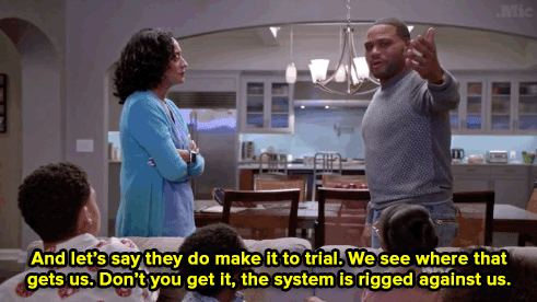 micdotcom:  black-ish made television history last nightLast night, black-ish brought us into the middle of the tough conversations black families have been forced to have more and more recently. It did so with the utmost thought and humor, all the