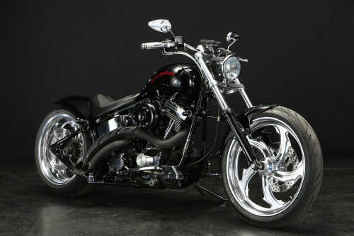 1999 EVO FAT BOY 250 WIDE TIRE CUSTOM　BLACK BELLY　 “Always do more than is required of you.&rd