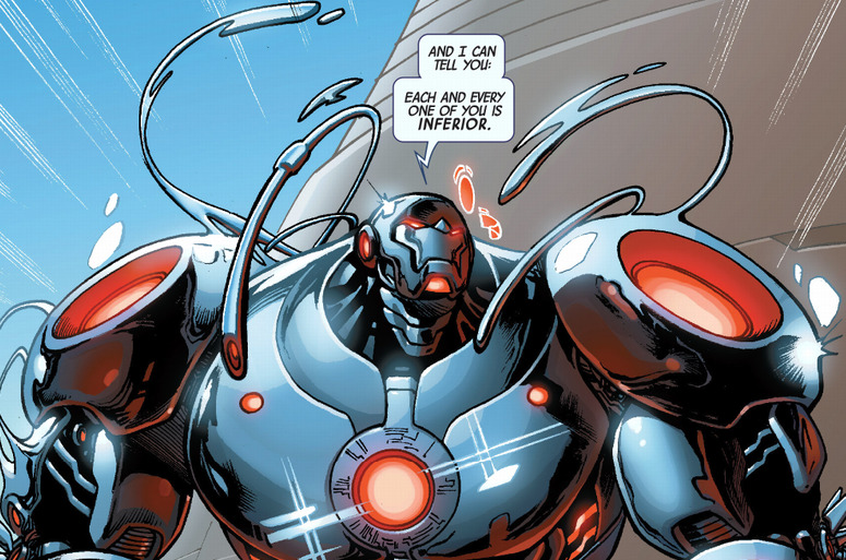 misterjjj:  Each and every one of you is inferior. Iron Man vs. his armors from Superior