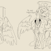 notbimbophi:was in the Applemoon mood so I sketched up some outfits and stuff 