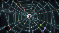 dressbirdoficial:  Two screeshots I took of the web of black hat  subsidiaries,I cant make out everyone on this but the ones I can make out are interestingThe thing I wonder the most is if the links between characters and the size of the orbs have any