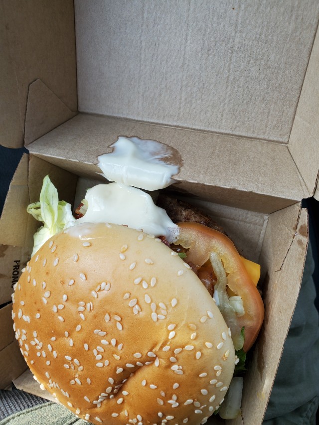 Porn photo WHO CAME IN MY BIG MAC!!