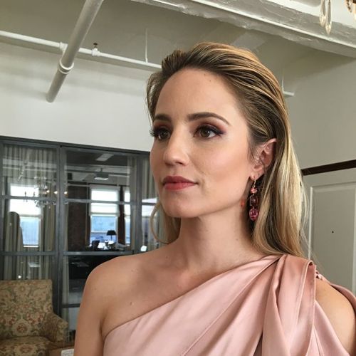 agrondipity:janicekinjo #bts of this gorgeous lady @diannaagron #cfda Dianna x Monse