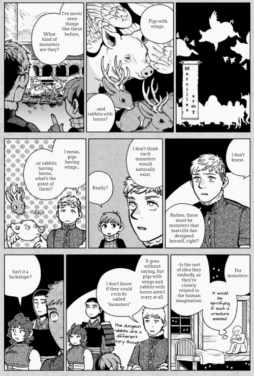 Dungeon Meshi - Marcilles Army (Translation Note Under The Cut)