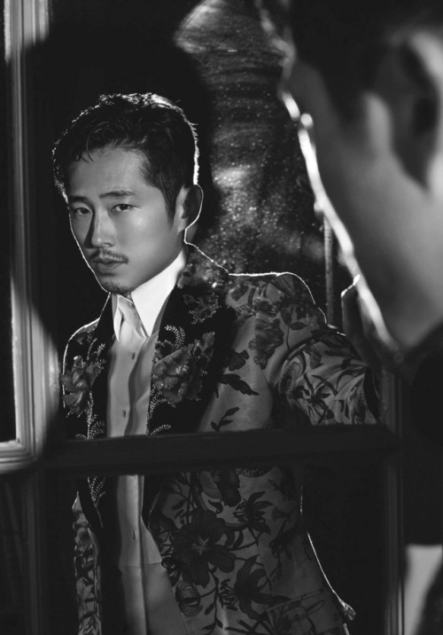 bwboysgallery:Steven Yeun photographed by Ssam Kim