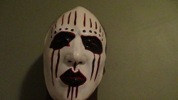 my #1 slipknot mask I wore at a costume party