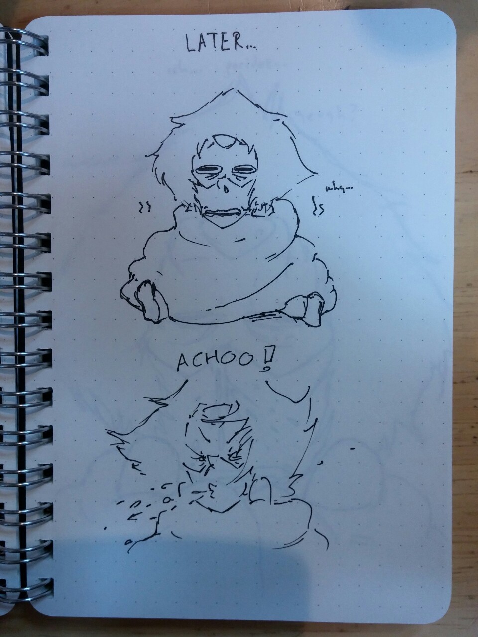 zottgrammes:  peridot releases. but catches a cold.  I prefer the proportions of