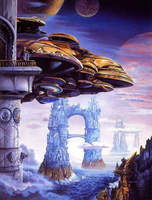 sciencefictiongallery:  Ron Walotsky - The Demon Princess
