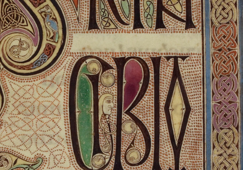 artofthedarkages:211r, Gospels, Cotton MS Nero D IV, British Library