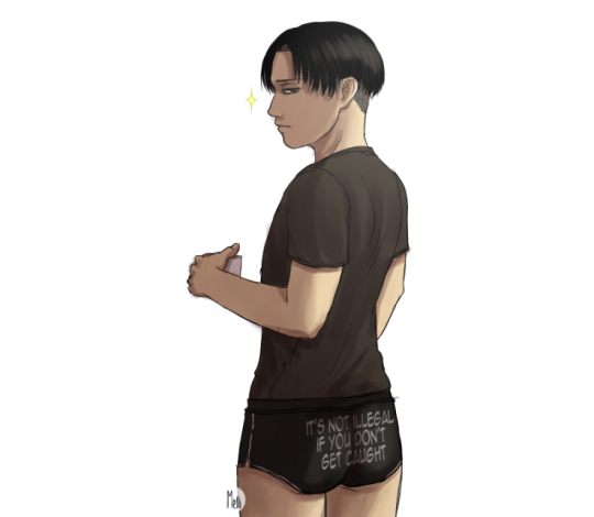 Ask Levi Ackerman — Levi, what is your favourite pair of underwear?
