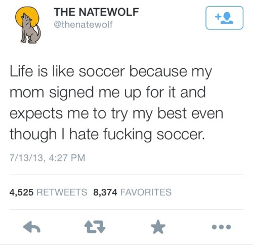 then stop fucking soccer you sick fuck