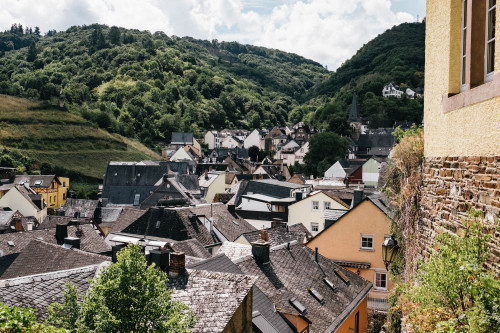 Cochem’s rooftops