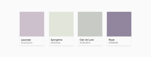 aescademic:  six colour palettes / click for high res!→ i was asked here about colours, so i put tog