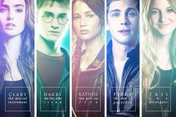 analoveshp:  My favorite sagas {and Maze Runner ;)} 