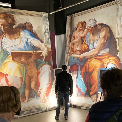 #GettingInspired: I recently attended “Michelangelo’s Sistine Chapel: The Exhibition”, which consist