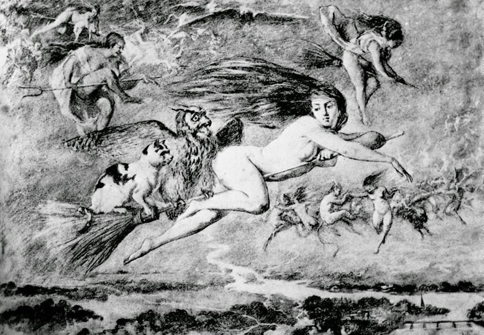 blackpaint20:    Illustration of Gottfried Keller’s fairy tale Spiegel das Kätzchen