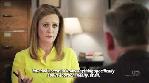 intrude:sandandglass:Samantha Bee questions Dan Flynn, one of the joint authors of a Texas law that 
