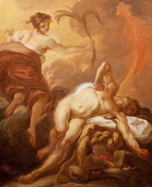 centuriespast:  Death of HerculesJean-Baptiste