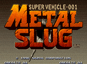 elcondensadordf: Metal Slug (Arcade, 1996)