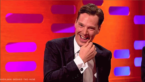 sherlock-hannibal:The continuation of Benedict and the otter memes :)I love that we can see his lisp