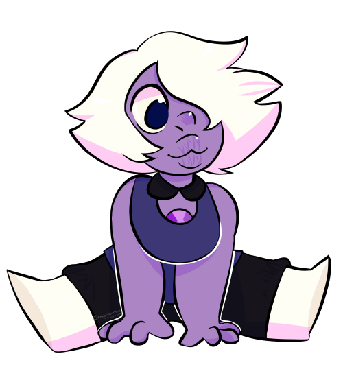 craigevalentine:  short haired amethyst is adorable  