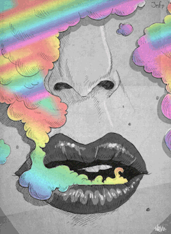 meandthecoolkids:  Colors and smoke 