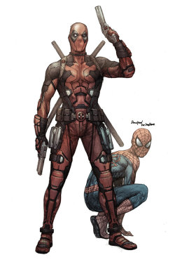 westcoastavengers:  Deadpool | Spider-Man
