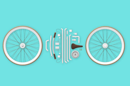 A fold away Bicycle - Kit BikeIntroducing Lucid’s Design innovation, the Kit Bike, an idea that a bi