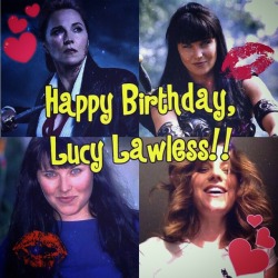 ixnayxg33:  Happy Birthday, Lucy Lawless!!!