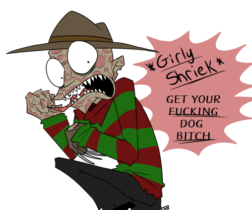 thestalkerbunny: Behold, the only Horror Slasher’s fanart I’ll ever do because I feel like this hell