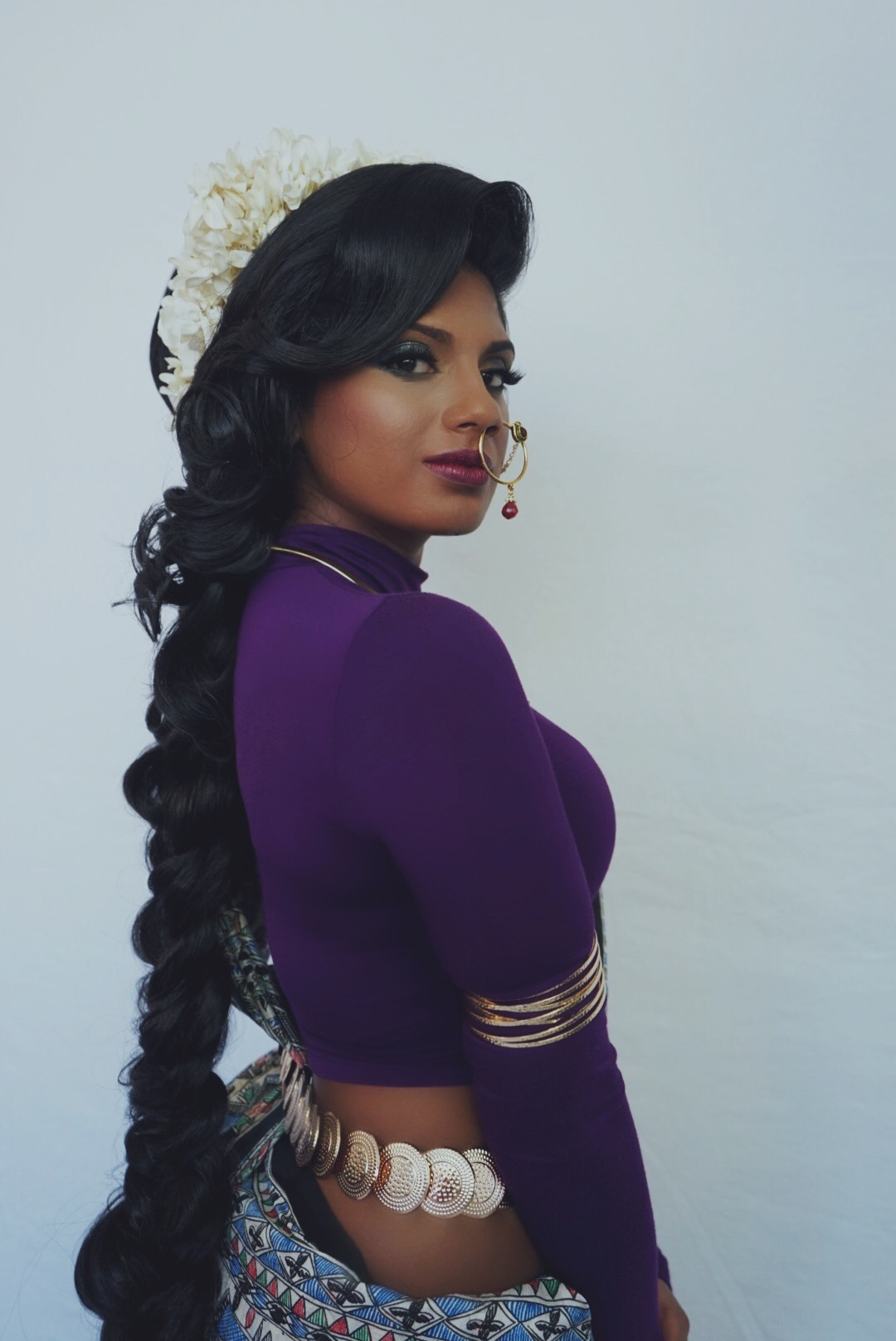 ravbbeautyconcepts:  ravbbeauty: The Monochromatic Bride   Hair &amp; Makeup: