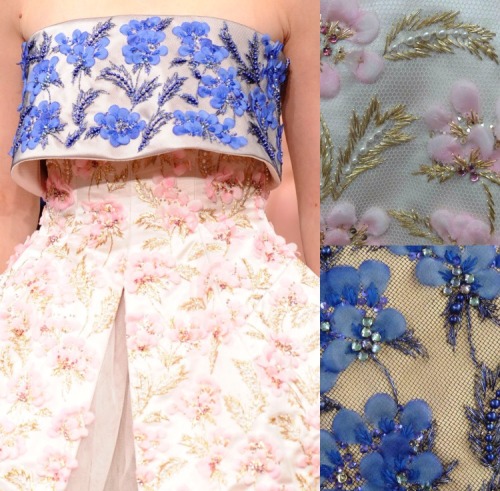 parisfashionhouse:Dior Fall/Winter 2012 Haute Couture details